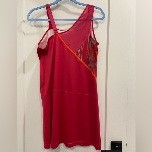 Women’s Adidas Adizero Formation performance Tennis Pink Dress Size L - Picture 2 of 13